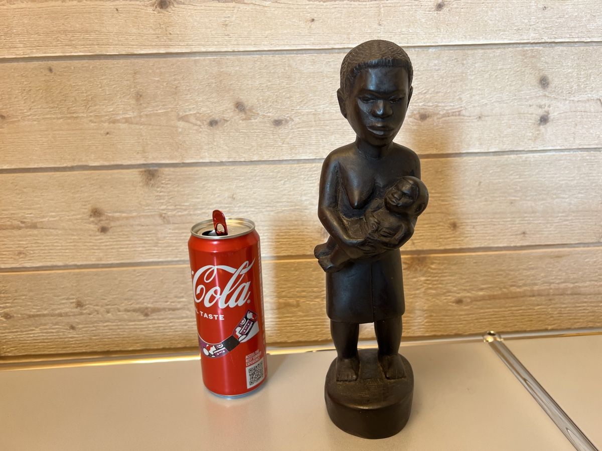 Skulpturen & Statuen: Skulptur Hangeschnitzt Holz Kongo um 1960 – Neu (gemäss Beschreibung) aus Rothrist von Gleitig 1