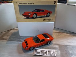 Lamborghini Miura SV 1/18 Autoart Millenium