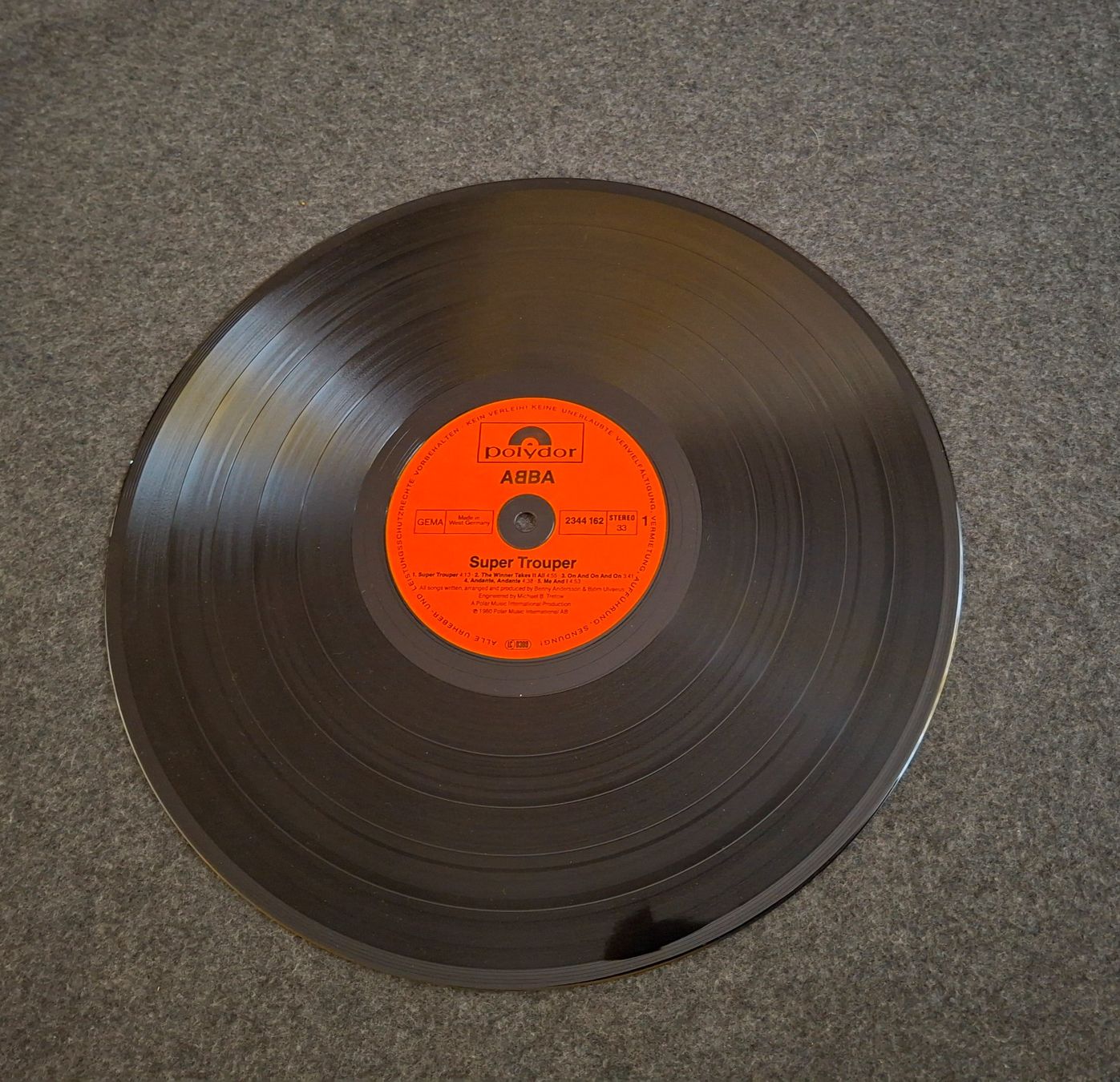 Dischi in vinile: ABBA, Super Trouper, LP – Usato da Merenschwand venduto da lea61 2