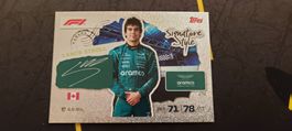 Lance Stroll Signature Style 278 F1 Topps Turbo Attax 2026