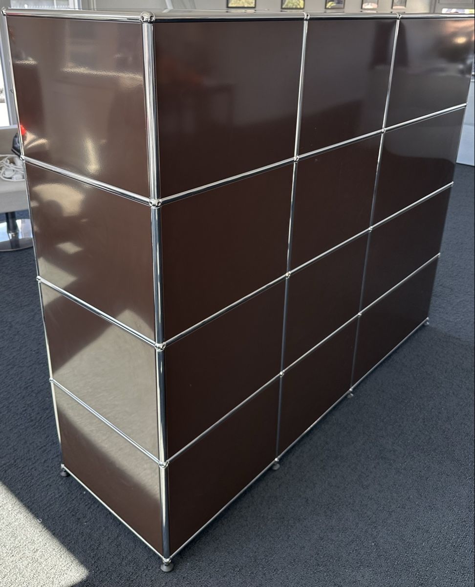 Scaffali: USM Haller Regal/Sideboard Braun – Usato da Tafers venduto da fredcardo 3