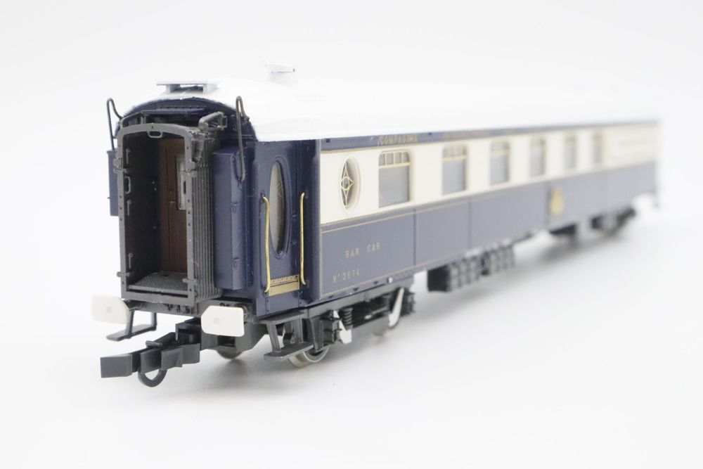 Rivarossi Modelleisenbahnen: Rivarossi 2480 CIWL "Barwagen" 3674 H0 DC – Gebraucht aus Basel von Railfun 2