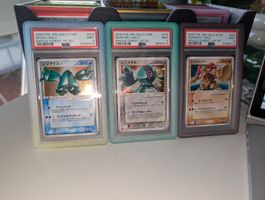 Pokemon Rare Regice, Registeel & Regirock Gold star PSA 9 JP