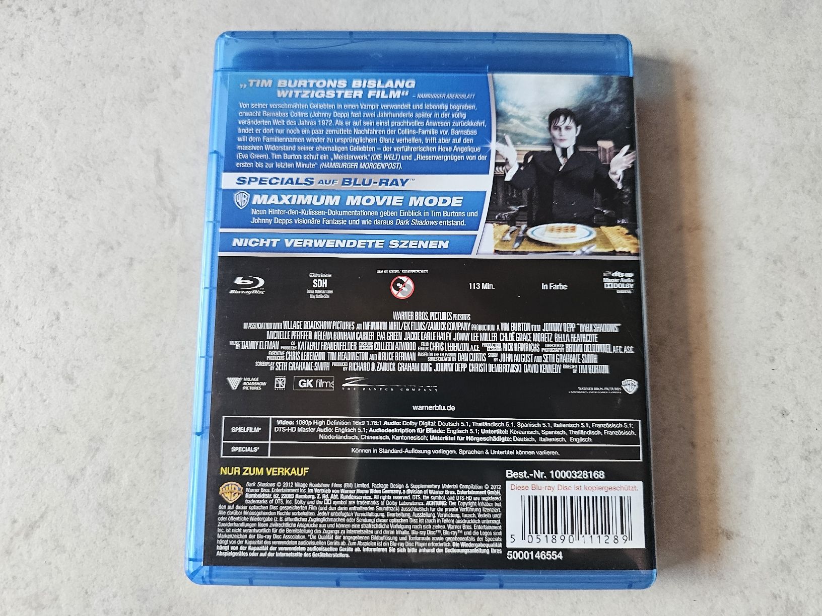 Tutti i DVDs: Dark Shadows  /  Bluray – Usato da Schneisingen venduto da backstore24 1