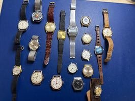 Vintage Uhrenlot