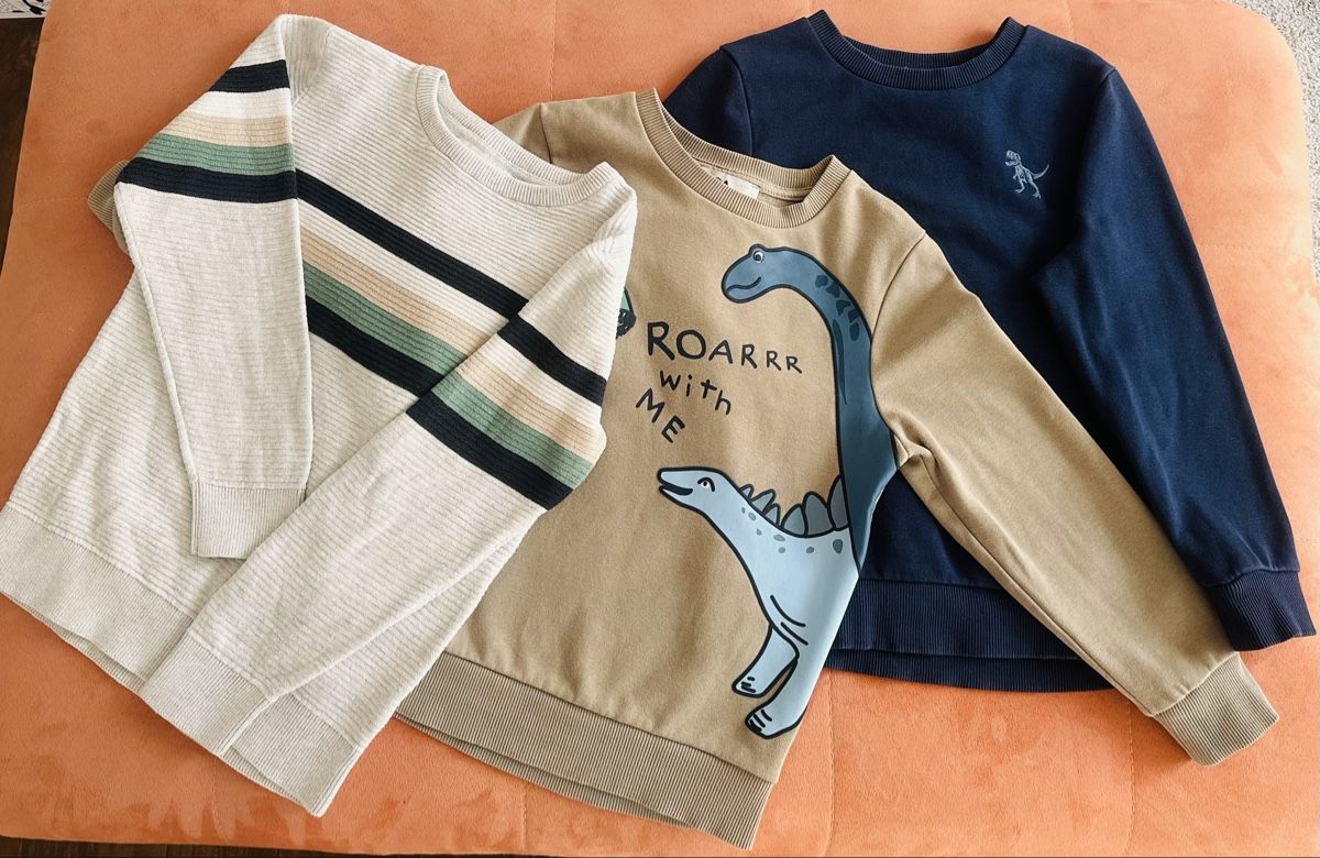 C&A Maglioni & Felpe: 3 Kinder Pullover Grösse 122 gebraucht – Usato da Triesen venduto da Sara369