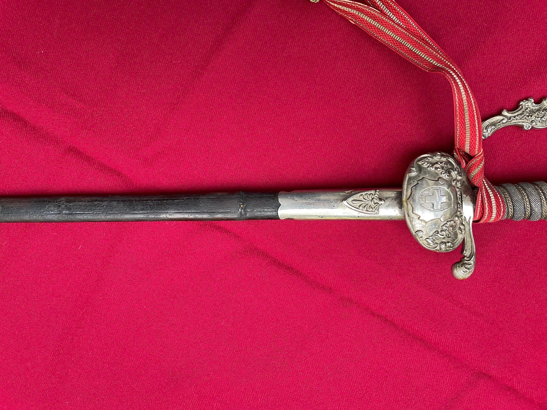 Altre raccolte & rarità: Feldprädiger Schwert Ord.1911. Epée d'aumonier. Originale – Usato da Versoix venduto da HELVETICA_1 8