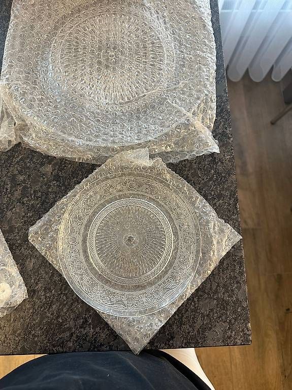 Piatti di portata: Etagere aus Glas 3 Stöckig / Dessert – Usato da Schlieren venduto da Dave5699 1