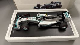 Mercedes F1 W05 Monaco GP 2014, Rosberg, Spark, 1:18