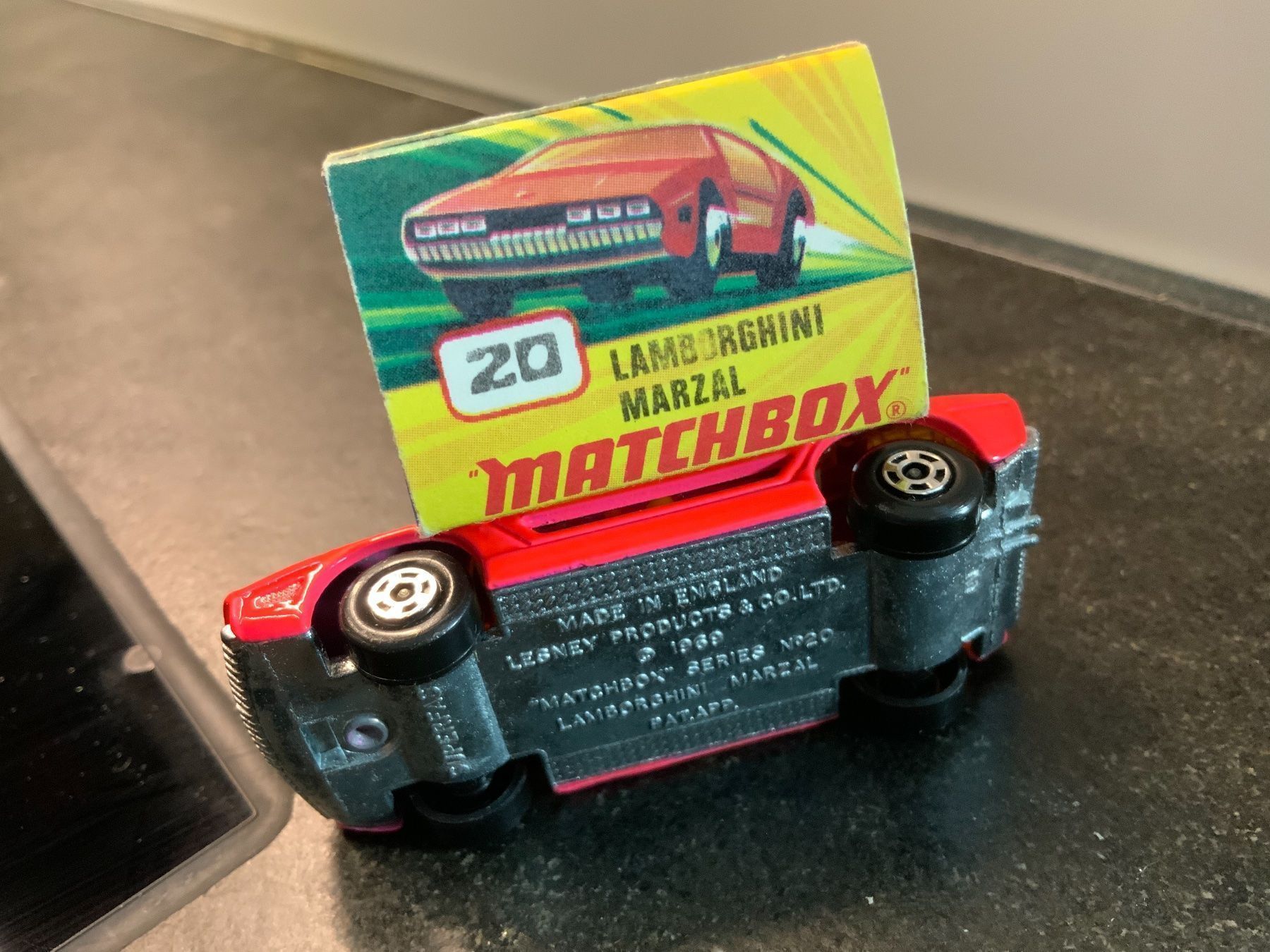 Matchbox Modellini d'auto: MATCHBOX Nr. 20, Lamborghini Marzal – Nuovo e nell'imballaggio originale da Erlenbach im Simmental venduto da Model_box 5