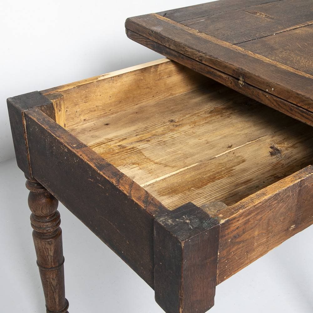 Eichholtz Tische: Antiker Eichen Klapptisch - 250cm – Gebraucht aus Zürich von moebelzuerich 3