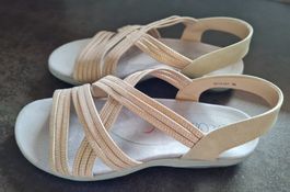 Sandalette beige