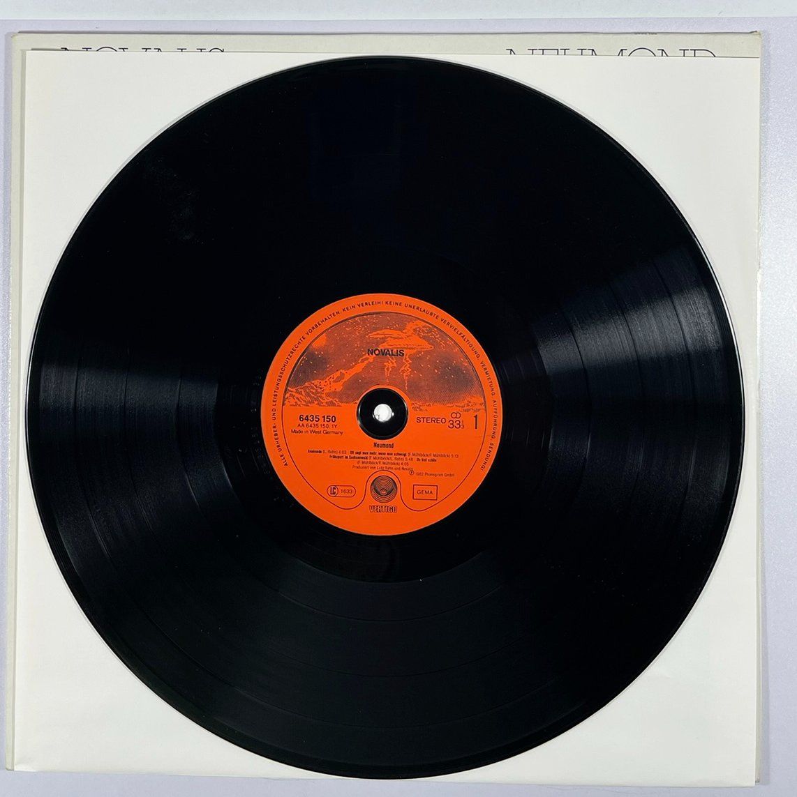 Schallplatten: LP: NOVALIS - Neumond (1982) – Neu (gemäss Beschreibung) aus Frenkendorf von Yard-Sale-2000 3