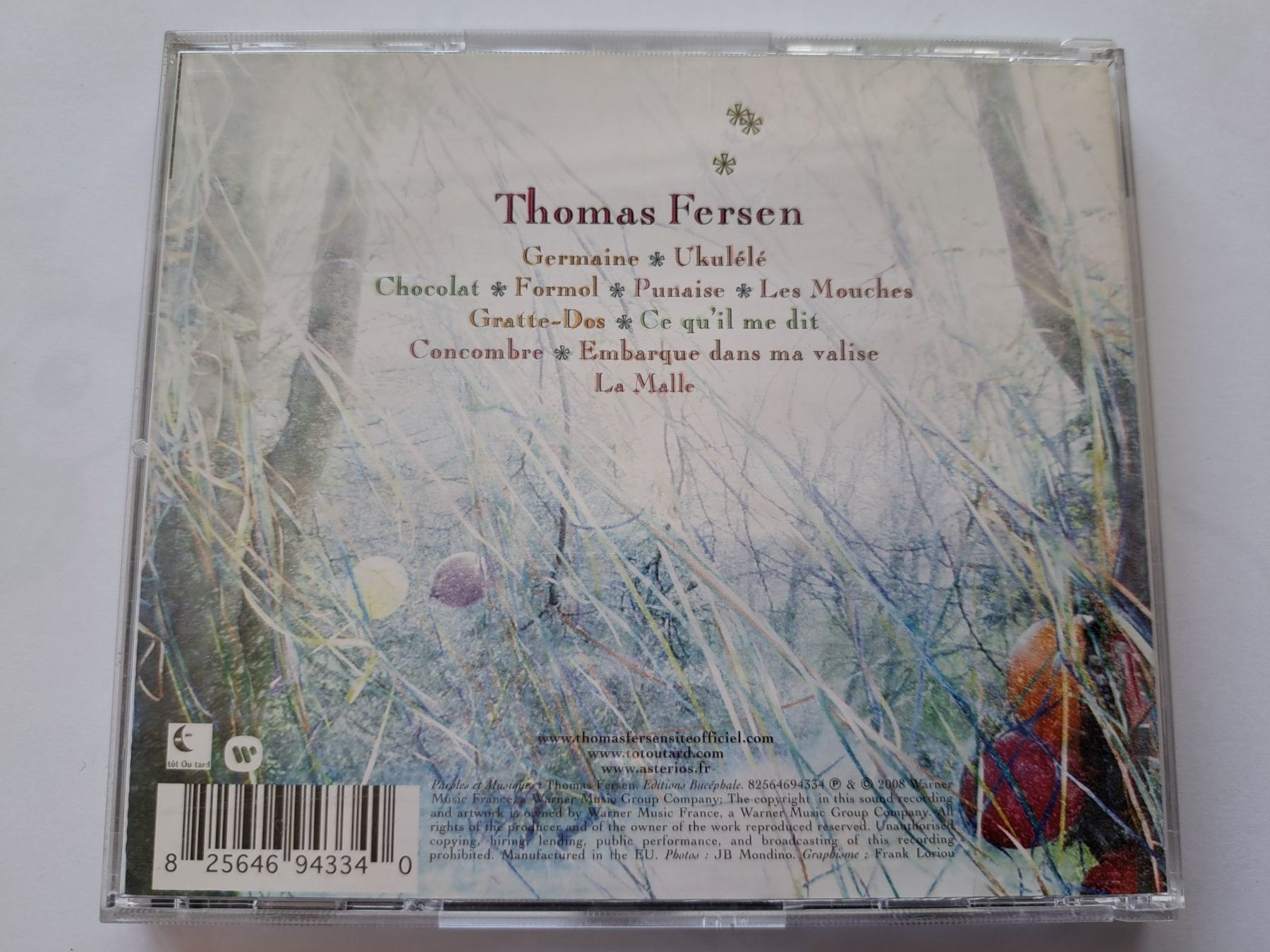 CD: Cd Thomas Fersen - Trois petits tours – Usato da Pully venduto da bro_n52j 1