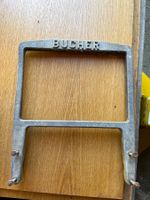 bucher, nummernschild halter, traktor, mäher