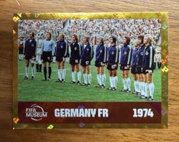 Panini WM 2026 FWC 13 Mannschaftsfoto Germany FR 1974