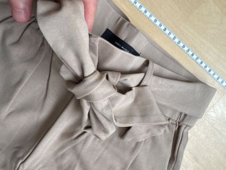 Palazzo Elegant Pants - Beige