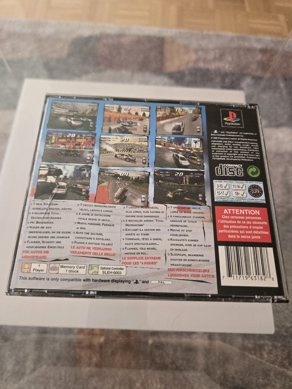 Giochi: Destruction Derby 2 PS1 – Usato da Bussigny venduto da Kfdlt 1