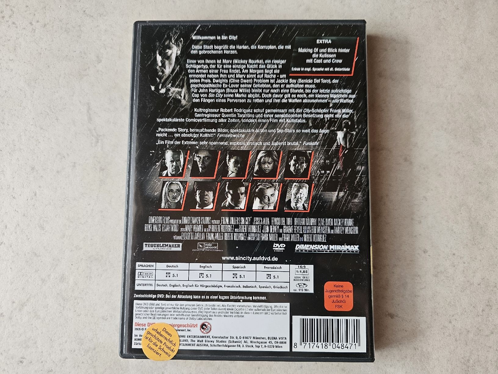Tutti i DVDs: Sin City – Usato da Schneisingen venduto da backstore24 1