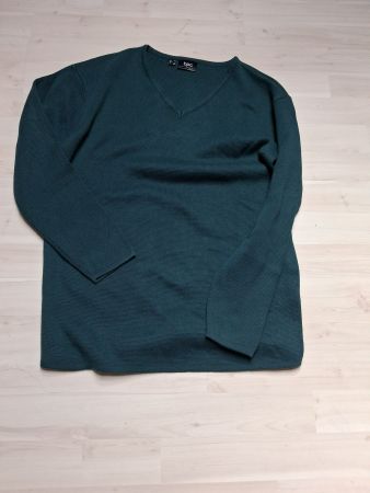 NEUER PULLOVER PETROL GRÜN