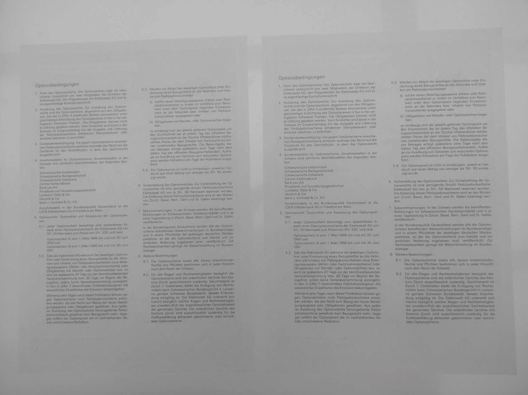 Documents: Elektrowatt AG – D'occasion à Bergdietikon par Pedro077 1