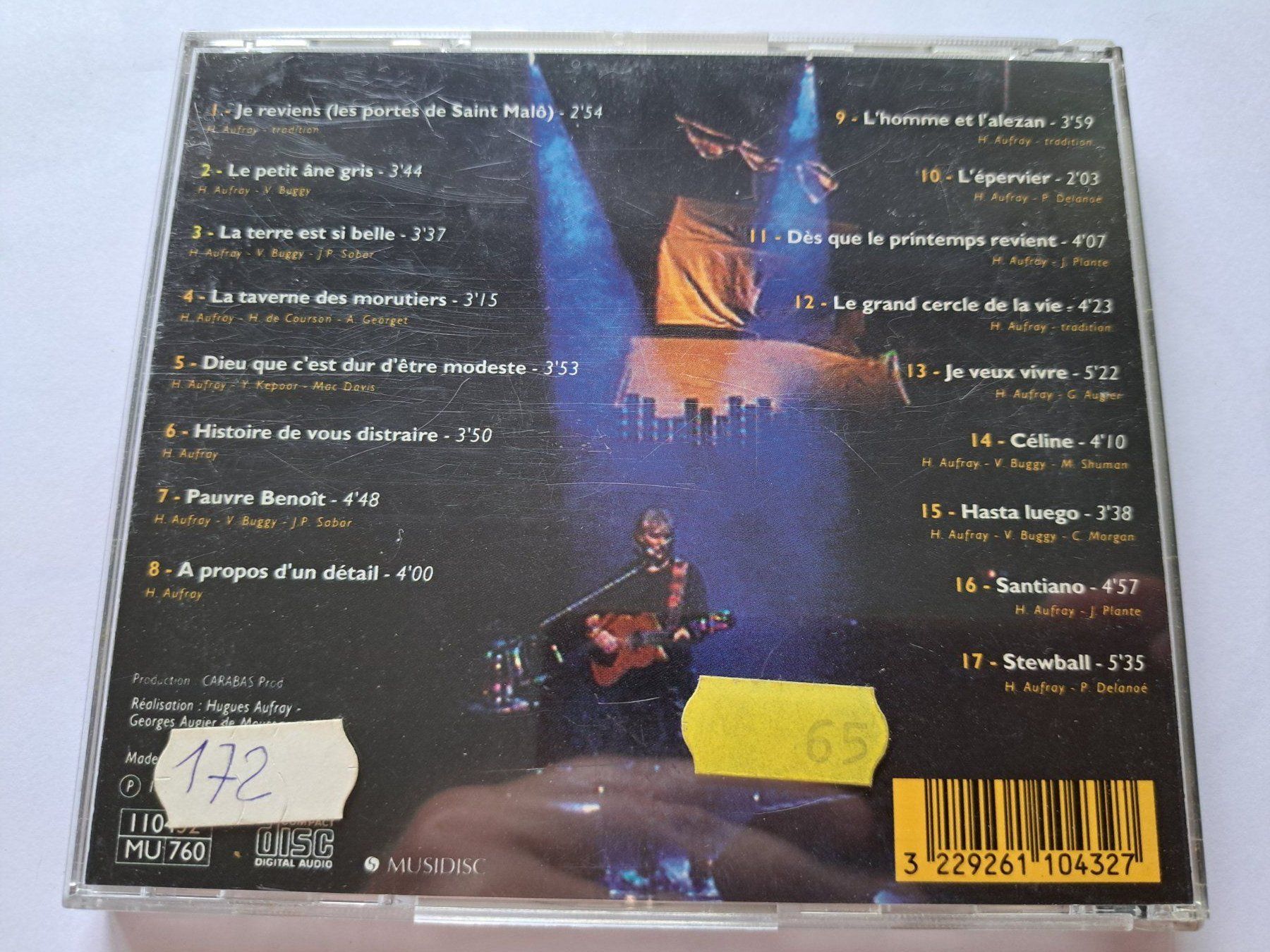 CD: Cd Hugues Aufray en concert  – Usato da Pully venduto da bro_n52j 1