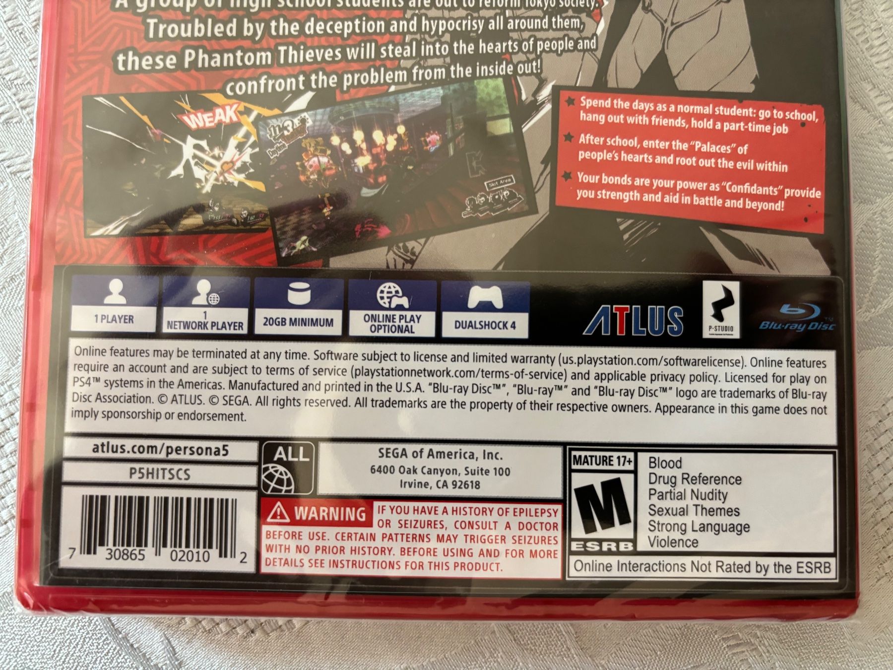 Giochi: Persona 5 (NEU) – Nuovo e nell'imballaggio originale da Frenkendorf venduto da Fionchen 2