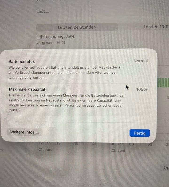 Apple Notebook: Apple MacBook Air 13“ M4 16GB RAM silber – Usato da Niederwangen BE venduto da OmarFresh 7