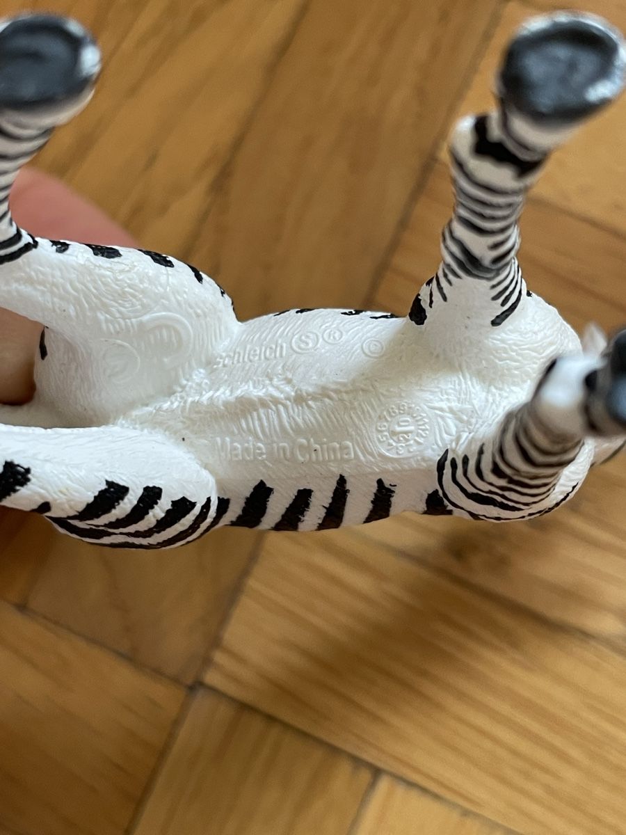 Schleich Statuette: Schleich Zebra Spielfigur klein – Usato da Zürich venduto da 01pippa 6
