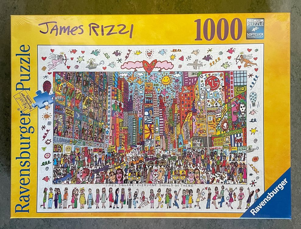 Ravensburger James Rizzi Puzzle 1000 Teile | Kaufen auf Ricardo