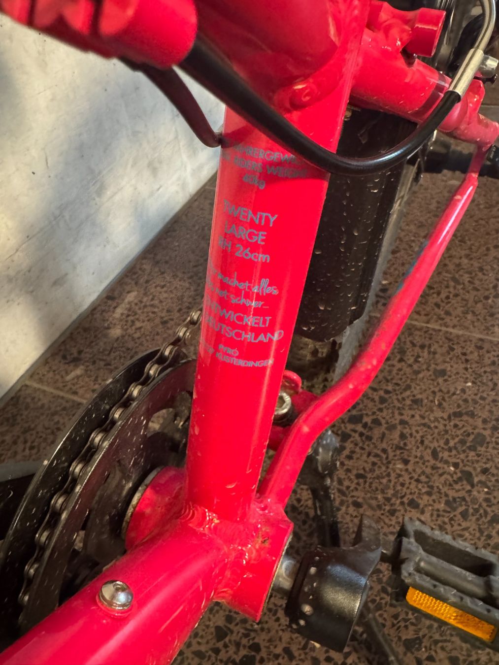 Pyro Biciclette: PYRO Twenty Large Grün – Usato da Flawil venduto da oie_123_b 1