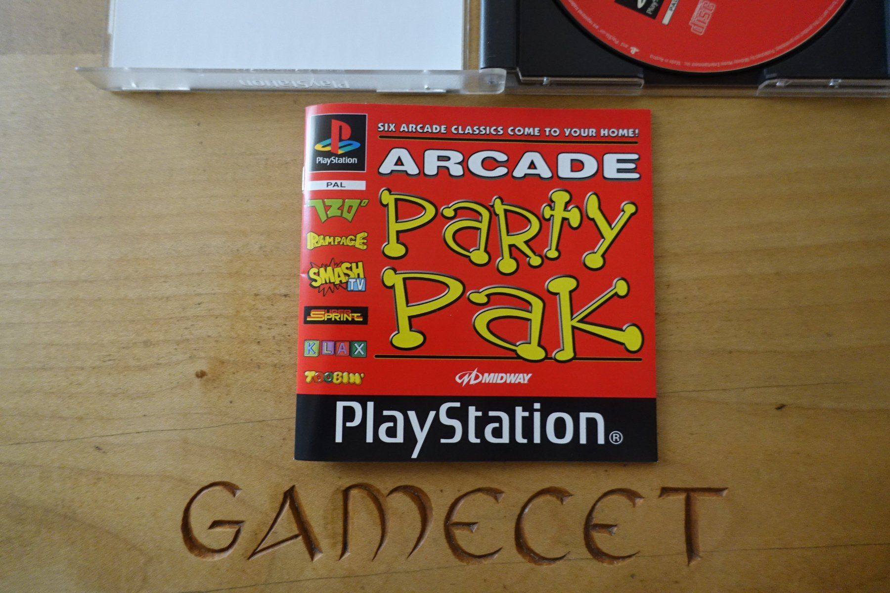 Sony Giochi: Arcade Party Pak (Classics) – Usato da Steinach venduto da Gamecet 4