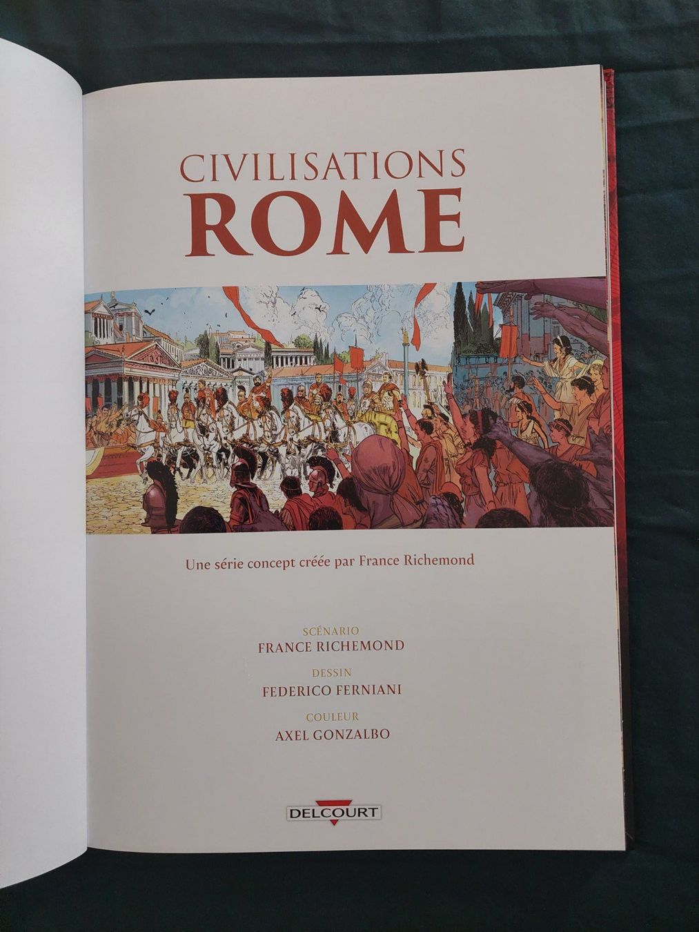 Fumetti: Civilisations T.3 Rome EO 2025 Neuf – Nuovo (secondo la descrizione) da Genève venduto da Blu_BD 3