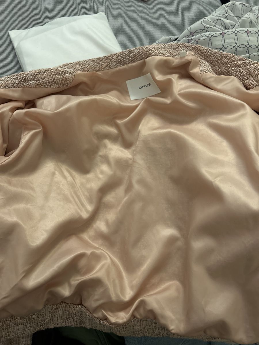 Opus Giacche: Opus Josefa pink tweed bomber jacket sz 36 – Nuovo (secondo la descrizione) da Wädenswil venduto da lucy-ethel 8