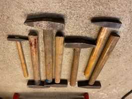 Hammer Set, Schlosserhammer, Metallbau, Hobby Werkstatt