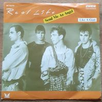 Real Life Send Me An Angel/Like A Gun 7" Vinyl