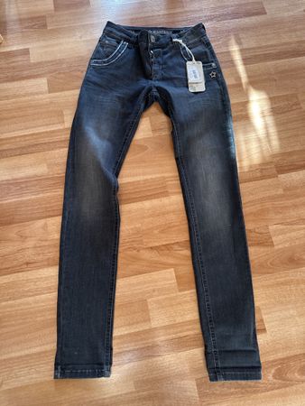 Glücksstern Jeans, neu mit Etikett, Grau  Grösse W26 L30