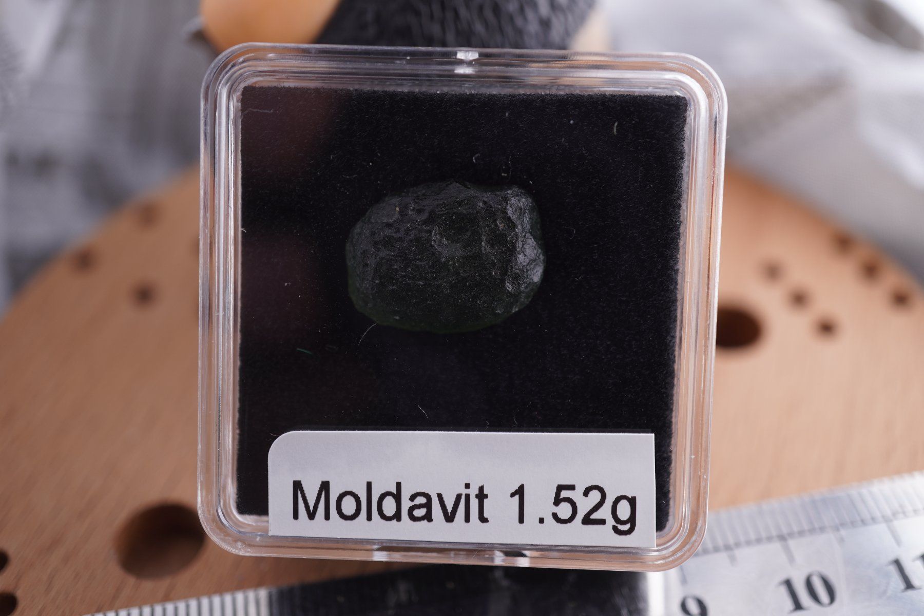 Minerali & Pietre curative: Moldavit  1.52 rund   18mm  Fund direkt  2026 – Nuovo (secondo la descrizione) da Eschenbach SG venduto da topstone
