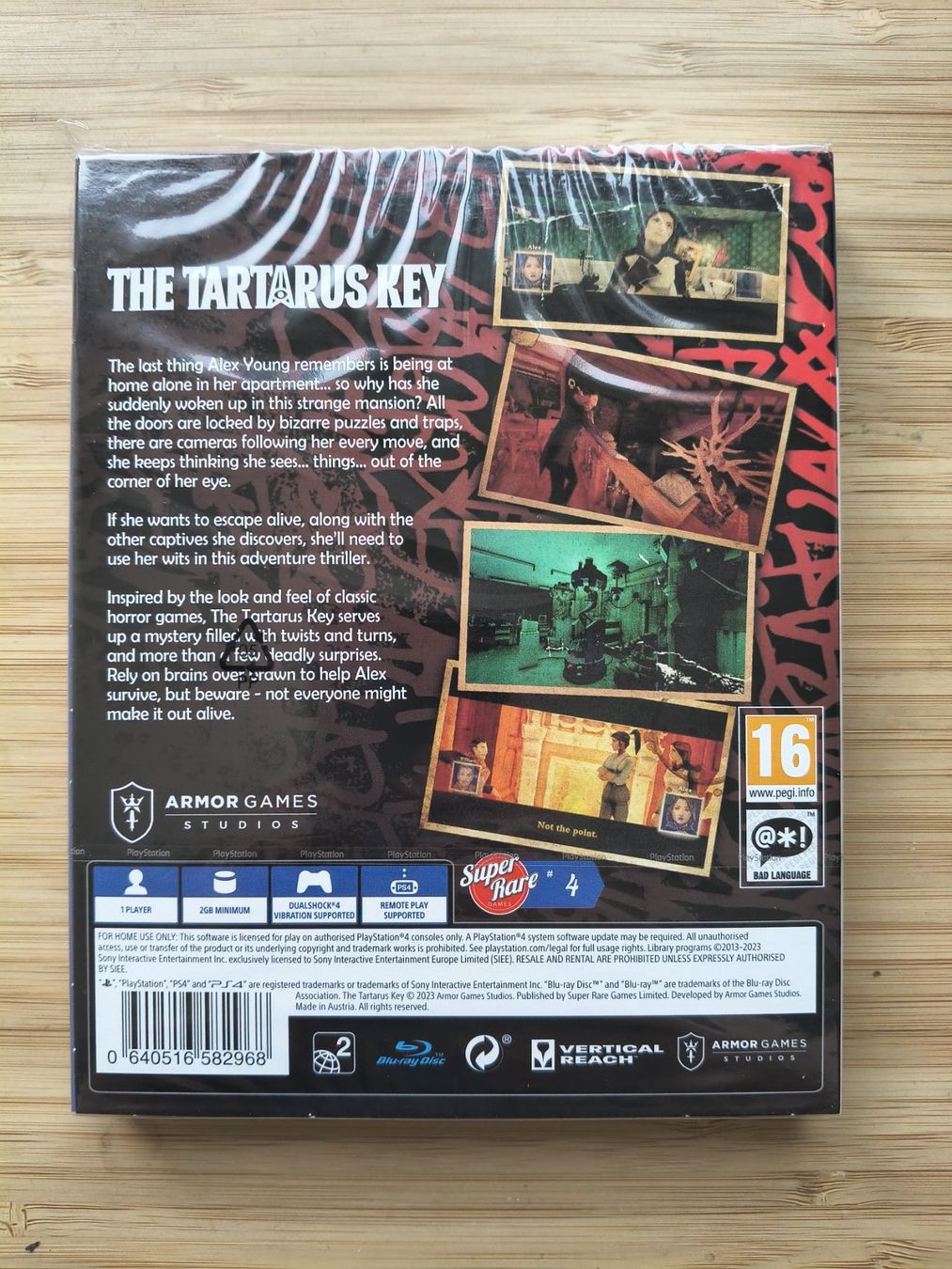 Giochi: The Tartarus Key Sealed (PS 4) – Nuovo e nell'imballaggio originale da Riedholz venduto da ste_96cd 1