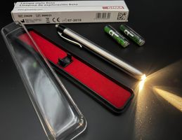 GIMA Lampe Stiftform Beta, Neu OVP, inkl. Batterien
