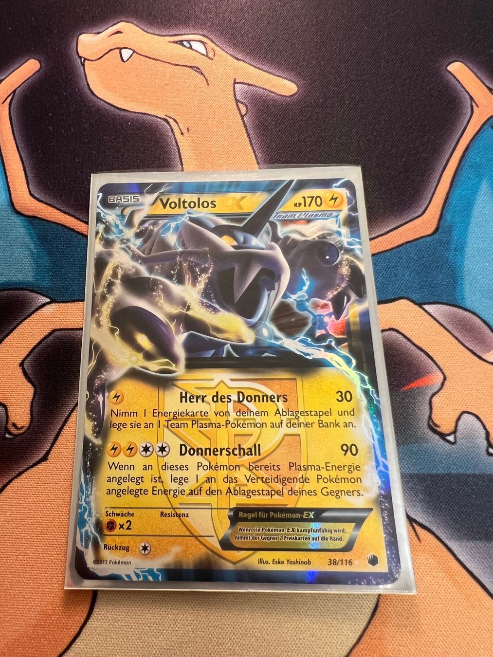 Pokémon Carte collezionabili: Voltolos EX (PLF 38) - Plasma-Frost – Nuovo (secondo la descrizione) da Bülach venduto da Pfrenzel