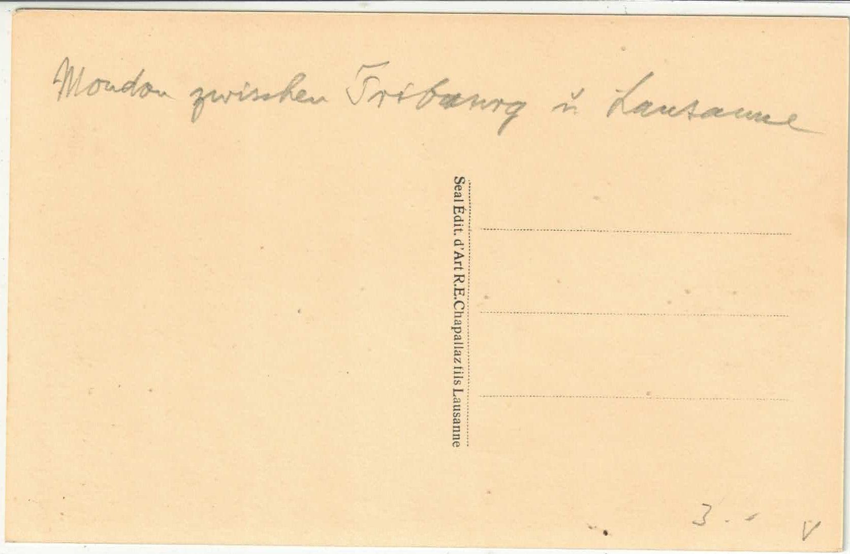 Cartes postales: Moudon - Le Bourg – D'occasion à Ettingen par Kartenplanet 1