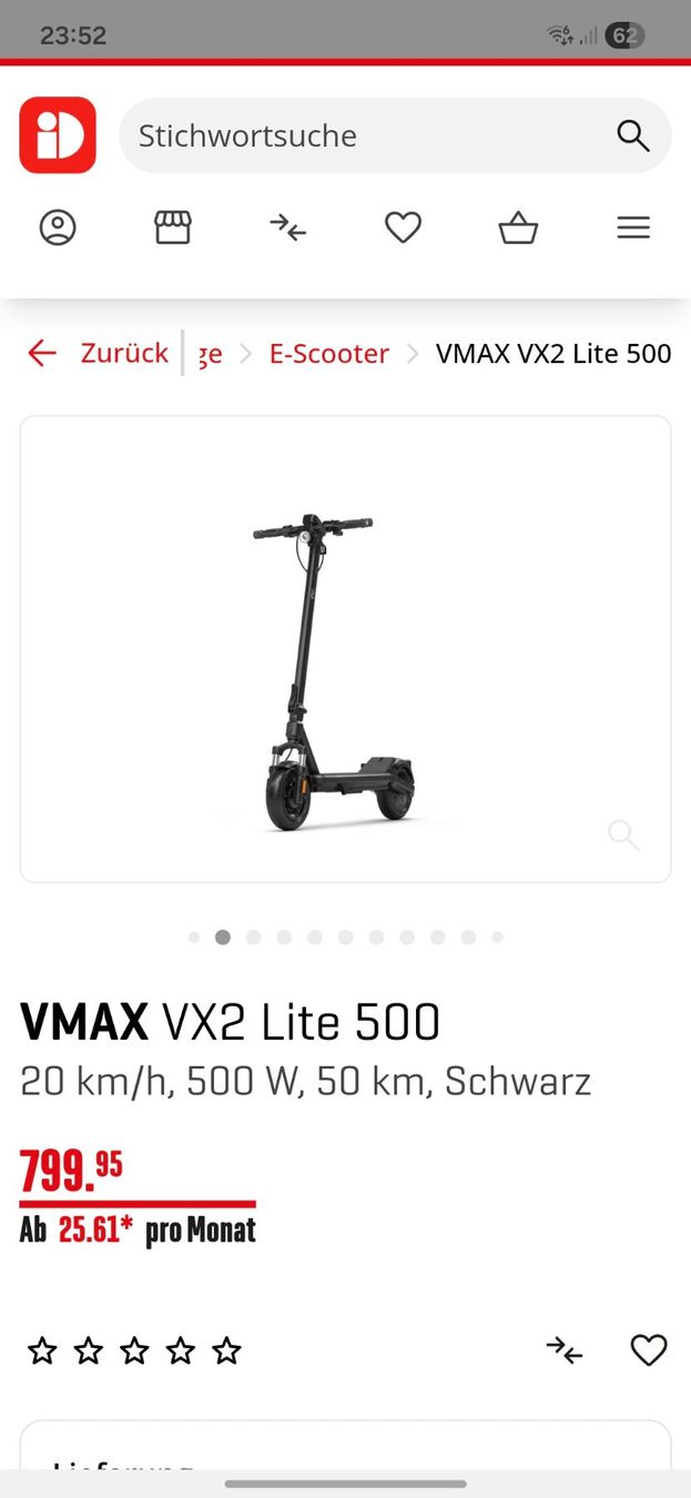 VMAX Kickboard: VMAX VX2 Lite – Usato da Emmenbrücke venduto da Polypoint01 7