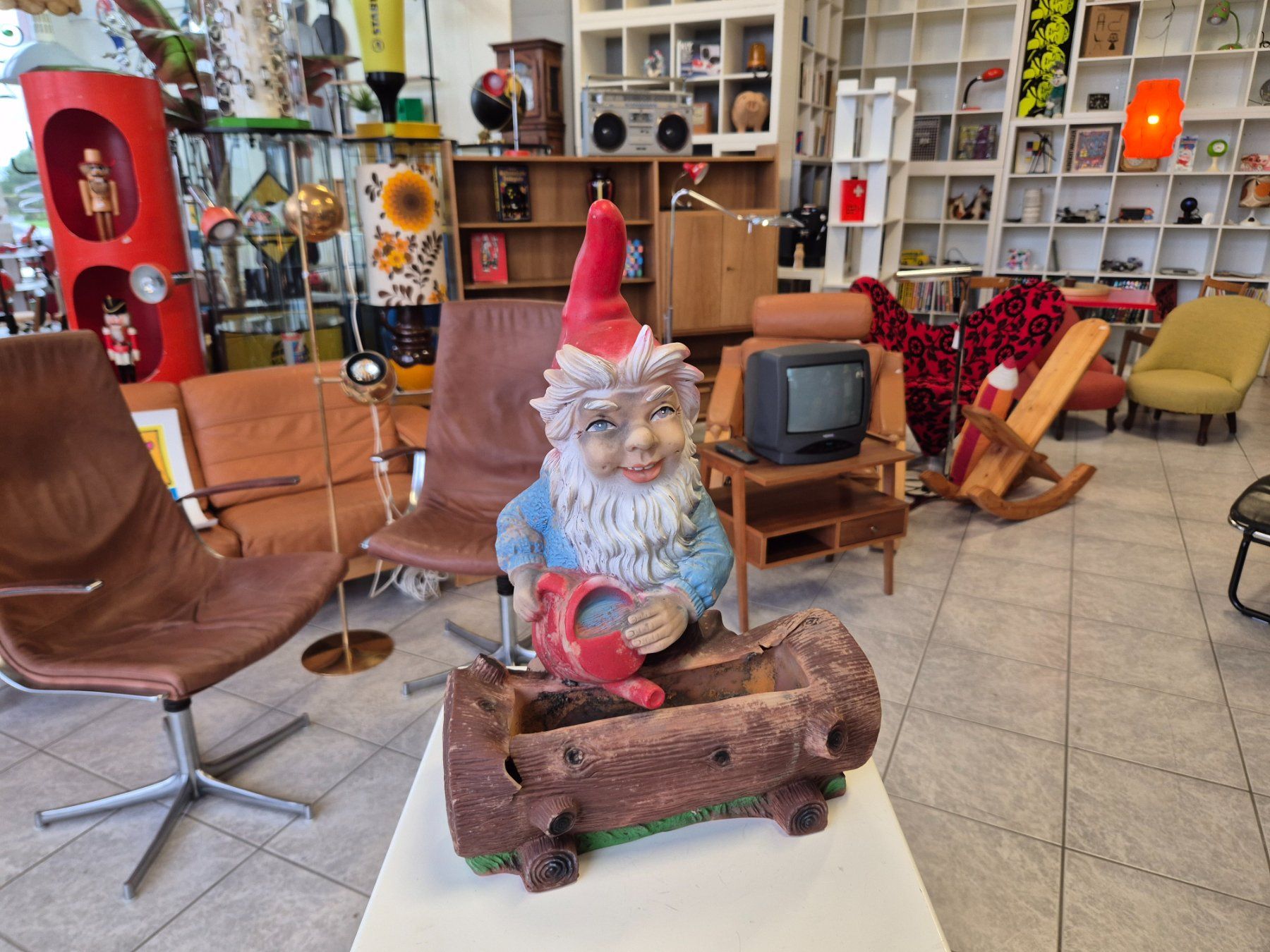 Figuren: Vintage Gartenzwerg, Retro Deko Figur – Gebraucht aus Nottwil von Wondewa-Shop 9
