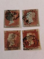 4mal One Penny Red 1841 