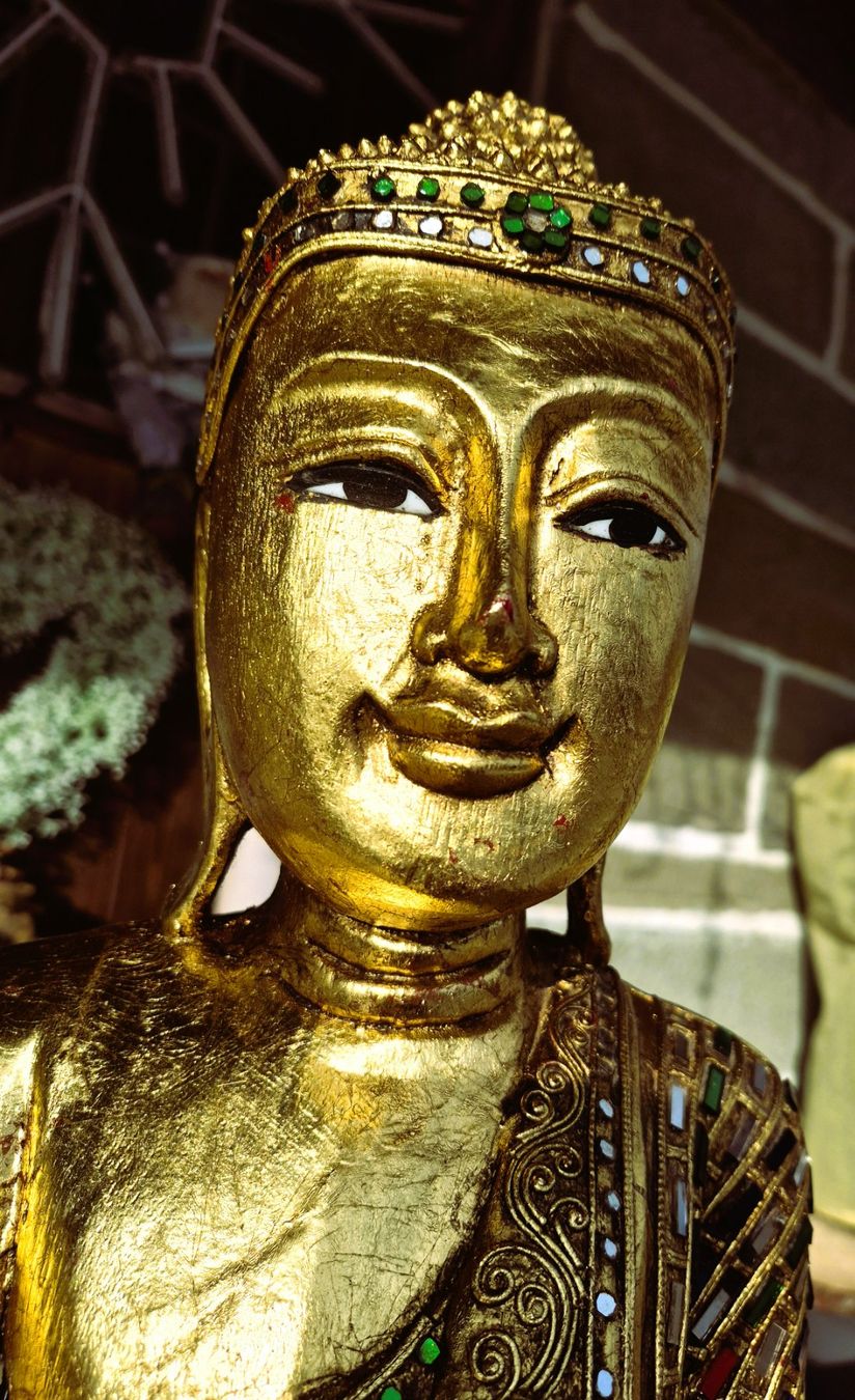 Sculture & Statue: Blattvergoldete Buddha-Statue Unikat – Usato da Schafhausen im Emmental venduto da Herzrose 6