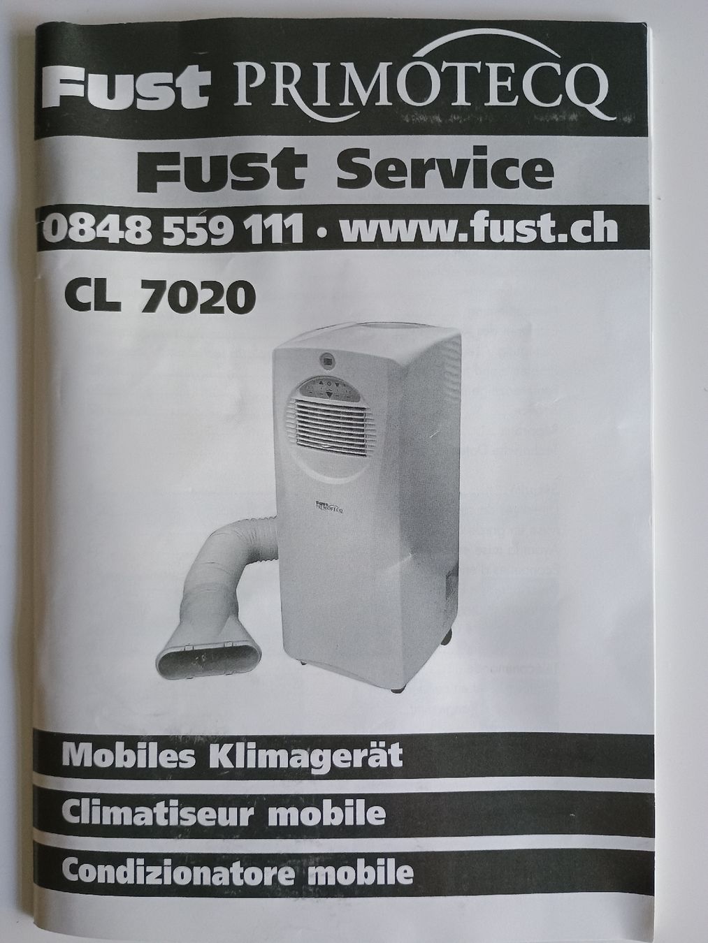 Primotecq Condizionatori: Klimagerät Fust Primotecq – Usato da Basel venduto da Sherve 5