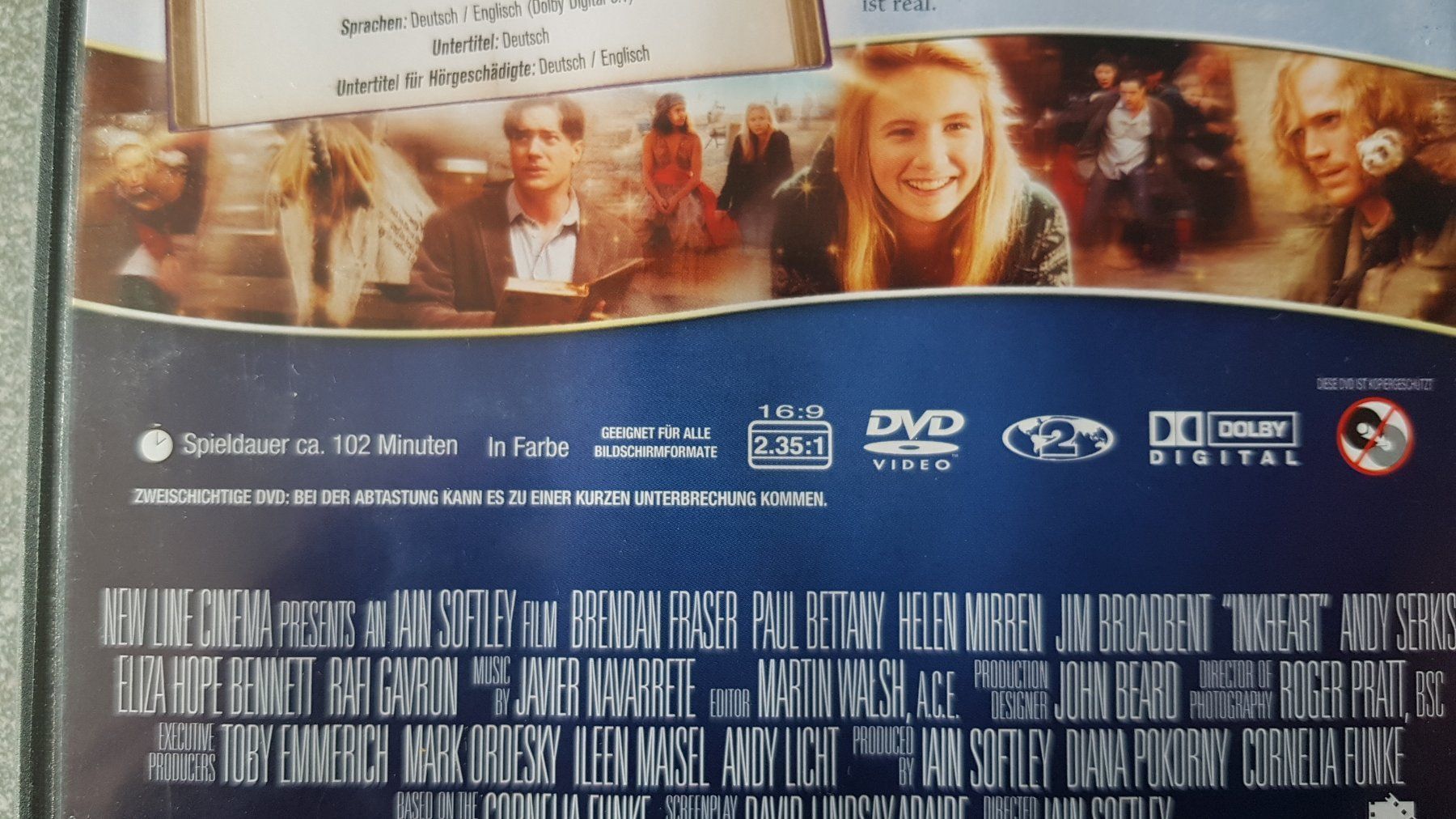 Alle DVDs: DVD Tintenherz / Brendan Fraser – Gebraucht aus Oetwil am See von fineli2 1