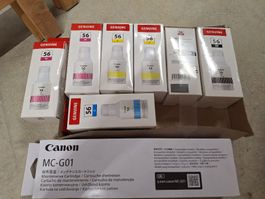 Canon GI-56 Tinte und Maintenance Catrige