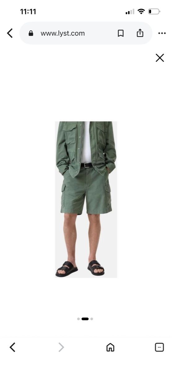 Closed Pantaloni: Neue Closed Herren Cargo Bermuda Shorts – Nuovo (secondo la descrizione) da Zürich venduto da Walllstreet 1